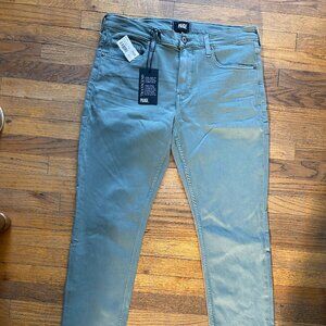 Men's Paige Jeans,Lennox, Size 33, Vintage Soft Algae (Sage/Green)
